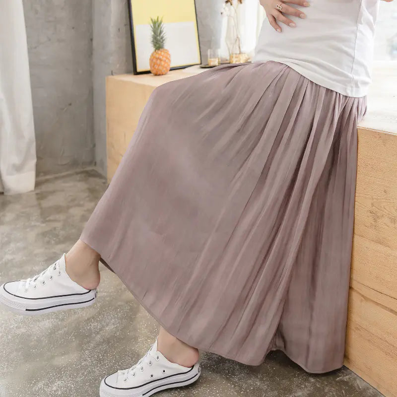 Chic Bump Midi Skirt