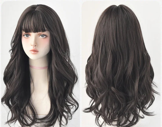 Glam Waves Full Head Bangs Wig