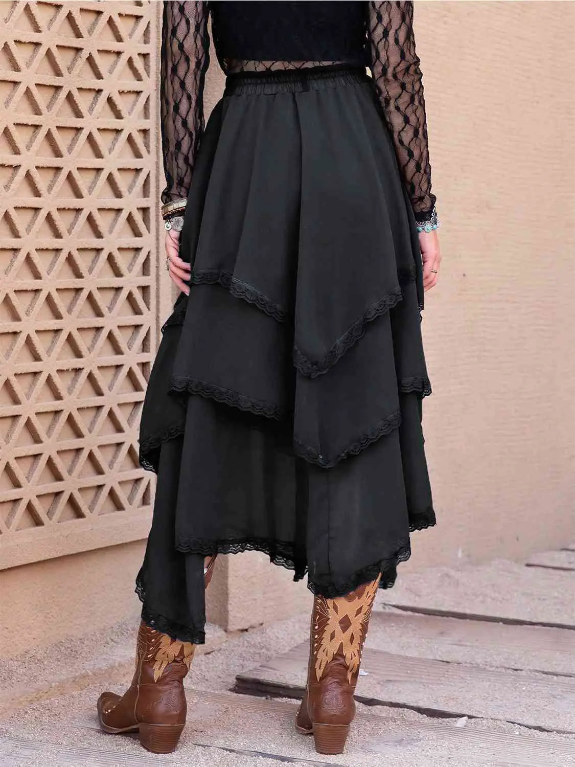 Elegant Dream Midi Skirt