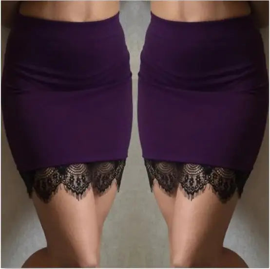 Lace Chic A-Line Skirt