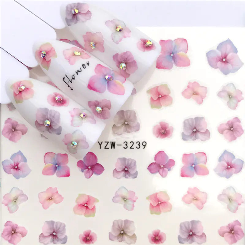 Scandinavian Sky Nail Art Decals