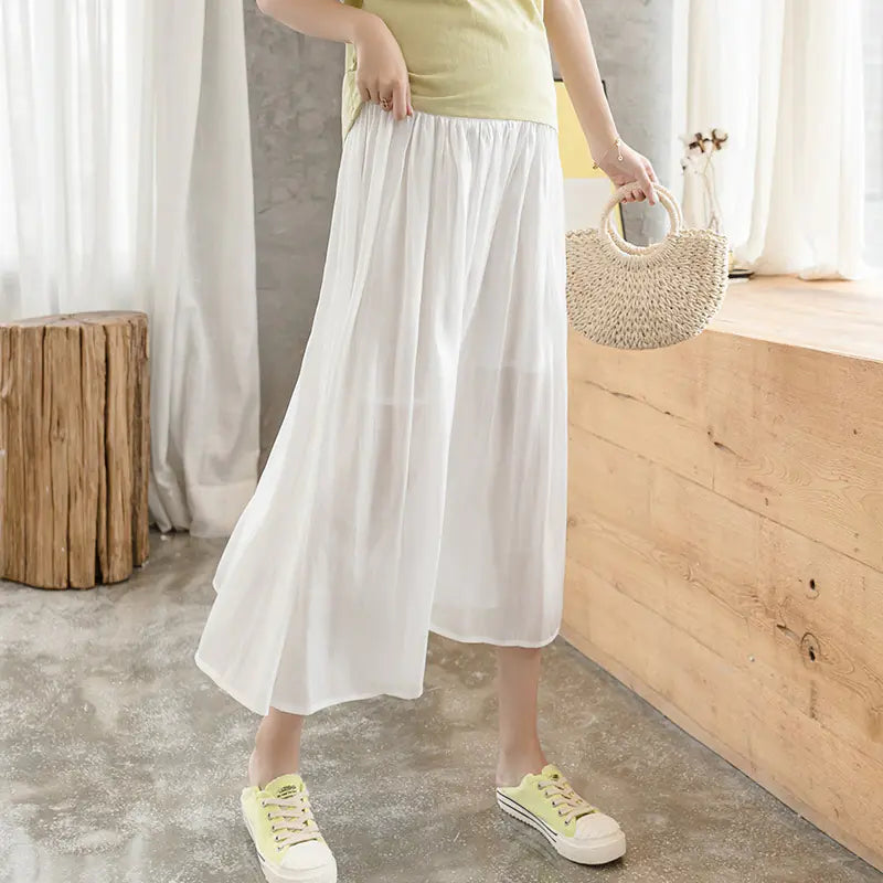 Chic Bump Midi Skirt
