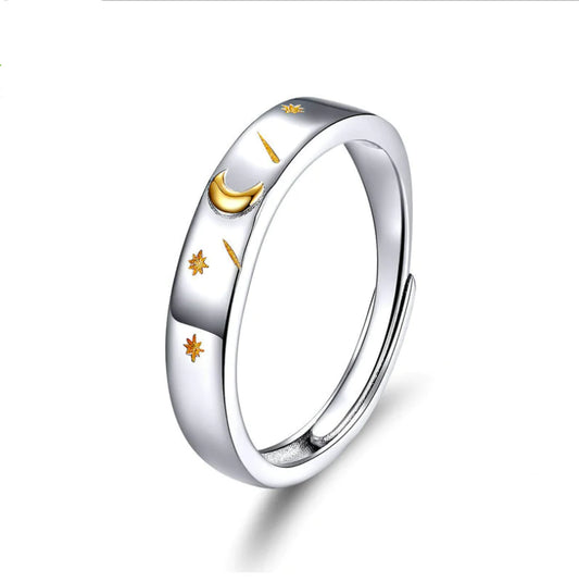 Celestial Charm Platinum Ring