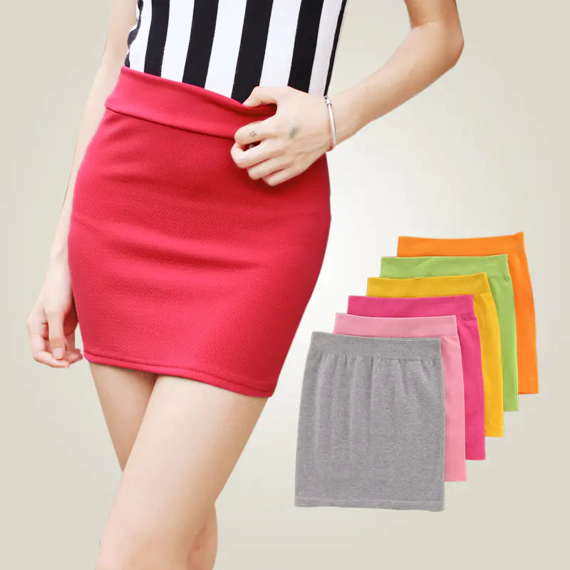Chic A-line Office Skirt