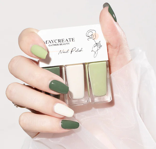 Quick-Dry 3-Piece Peel-Off Nail Polish Set