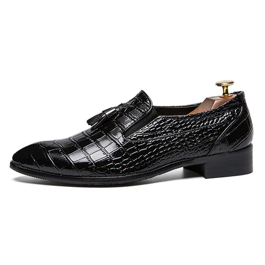 Men's Sleek Pointed Dress Shoes