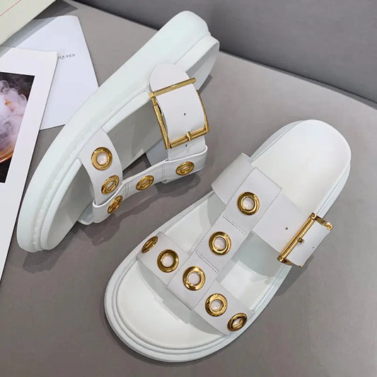Leather Platform Shoes