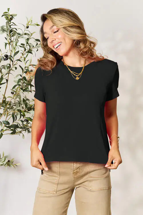 Classic Comfort Round-Neck Tee