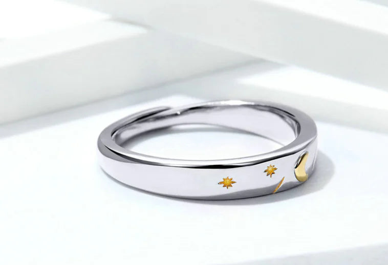 Celestial Charm Platinum Ring