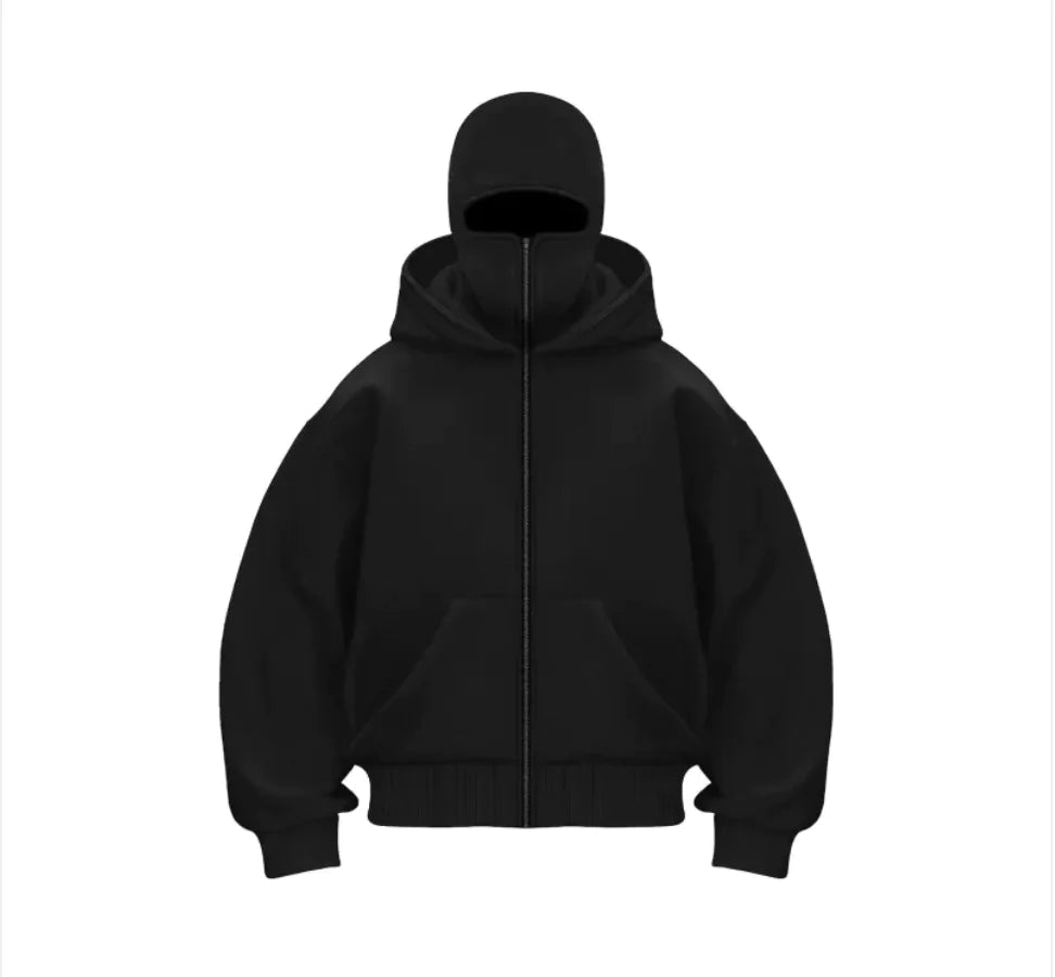Twin Hood Fleece Sweatshirt