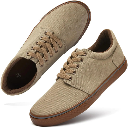 Hash Bubbie Classic Canvas Sneakers - Mocha Brown US10