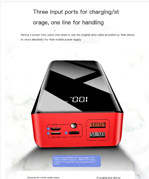 UltraCharged 30000mAh Digital Power Bank