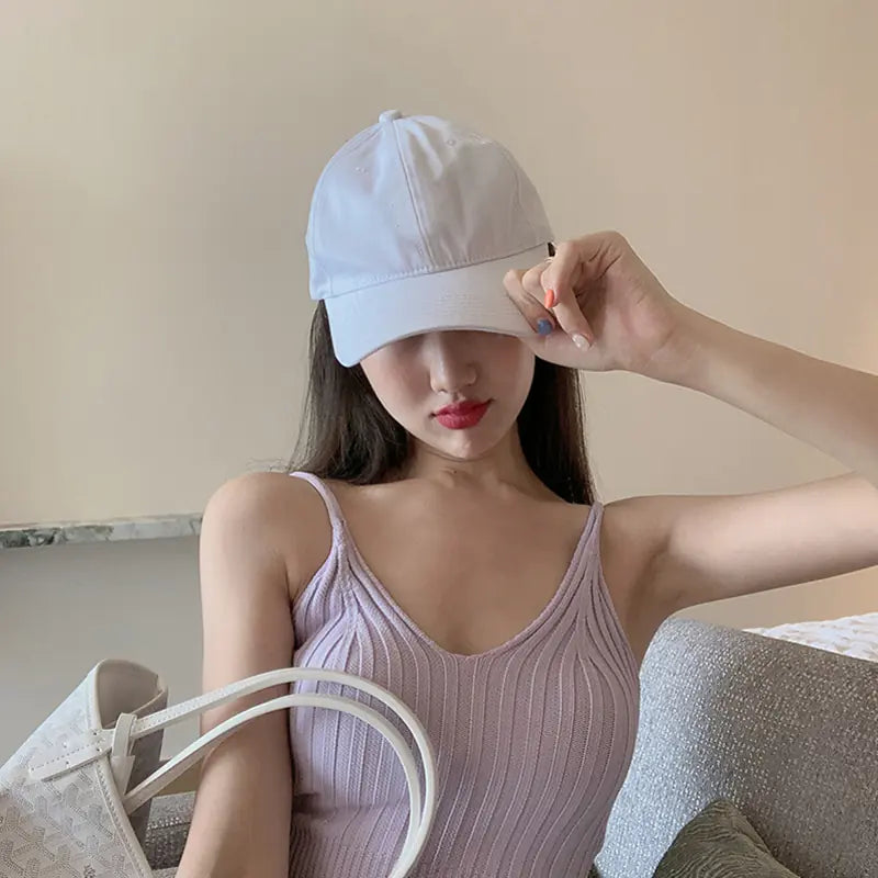 Summer Chic Women's Knit Crop Top