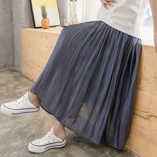 Chic Bump Midi Skirt