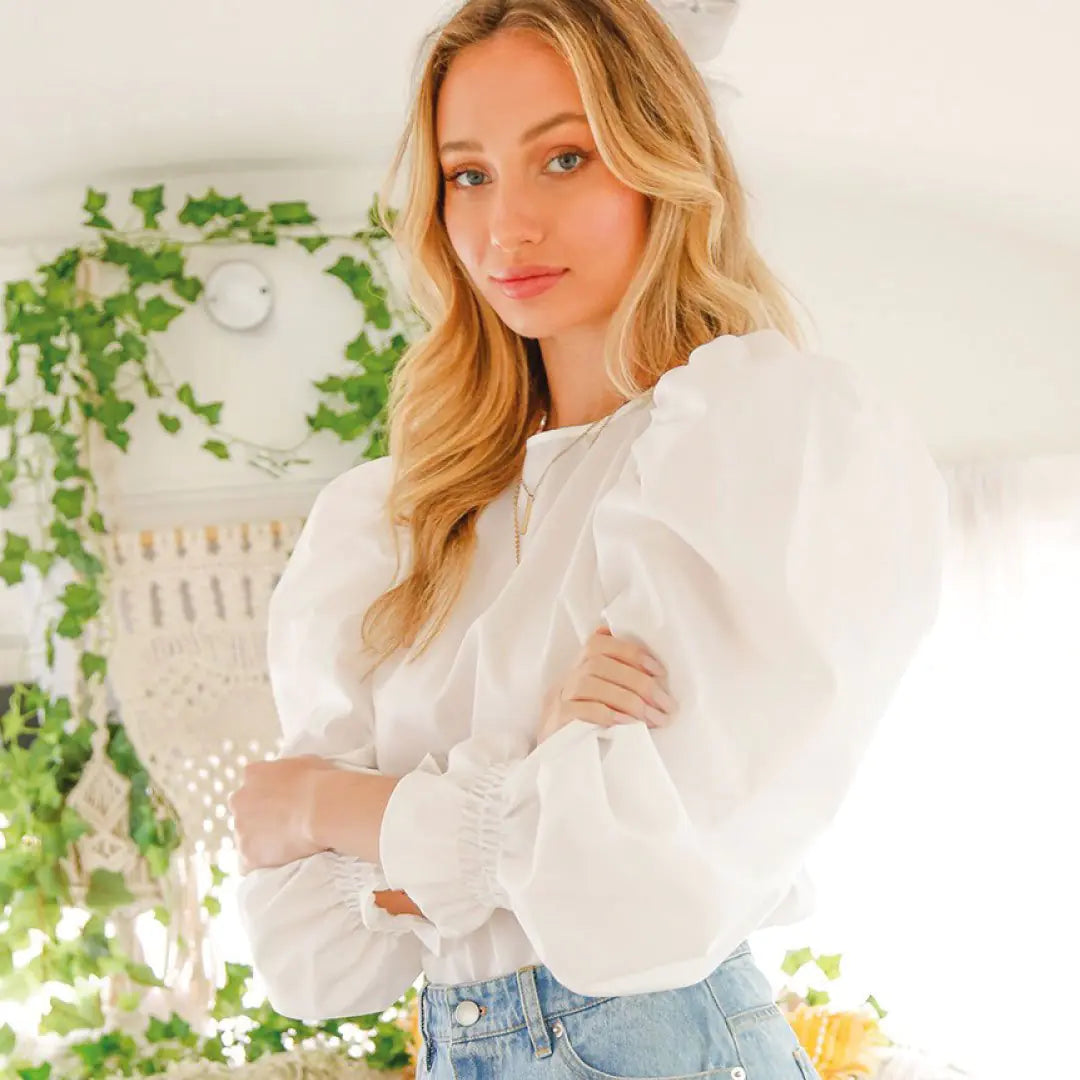 Bloom Puff Blouse