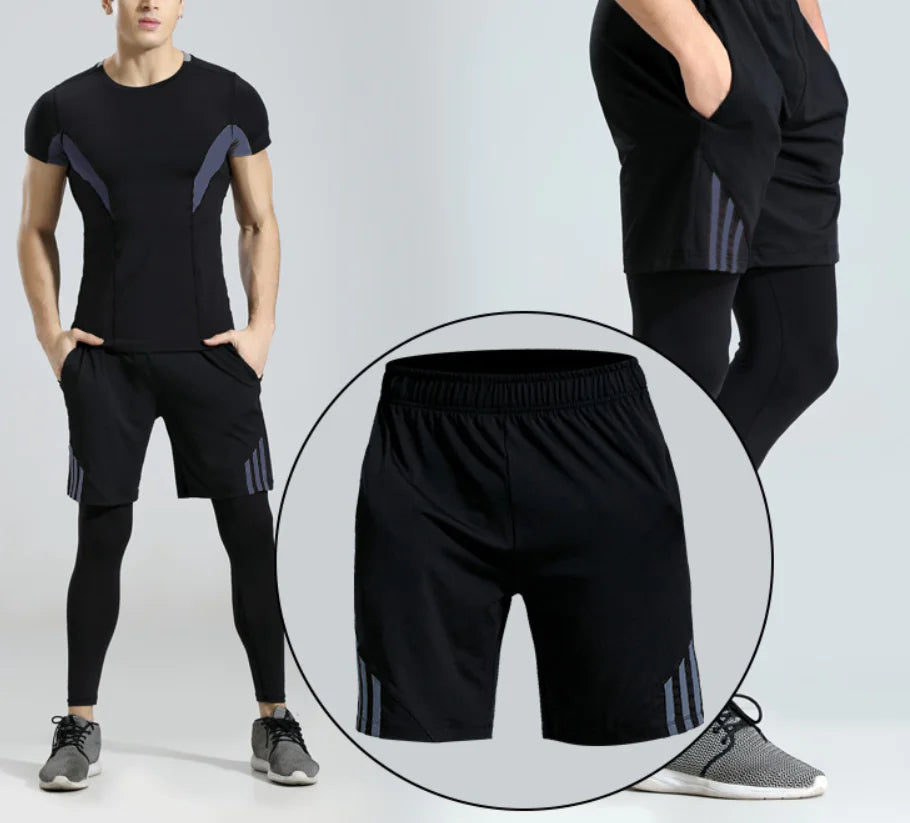 Athletic Pro Running Shorts - Fast Dry Comfort Fit