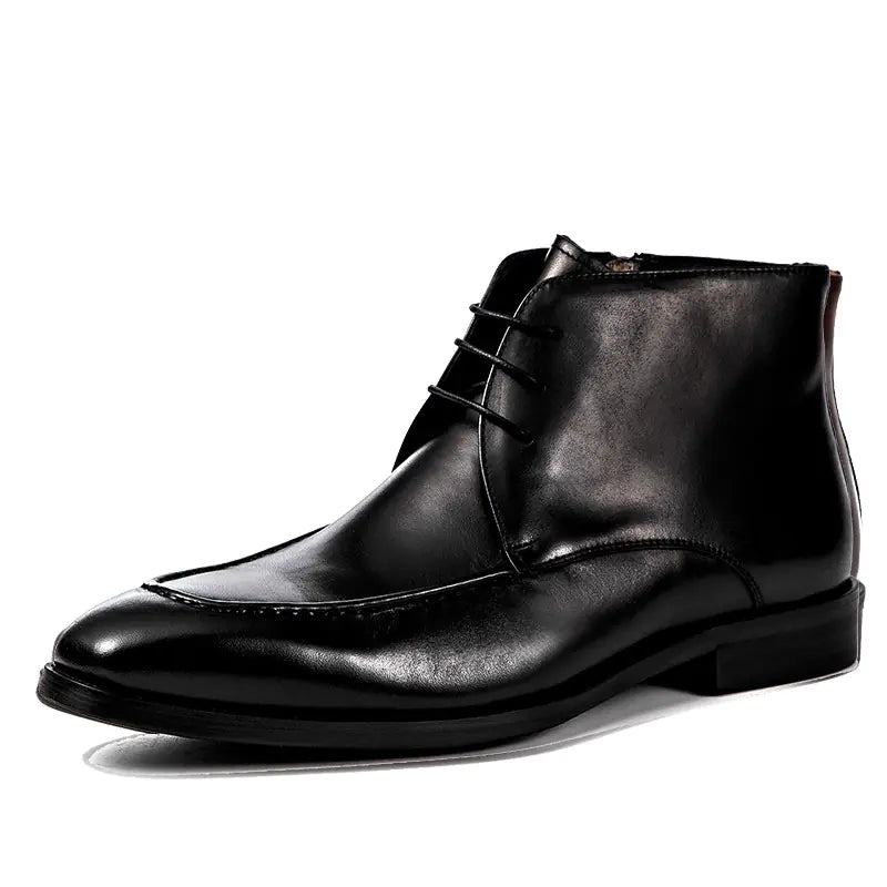 Classic British Men's Short Boots