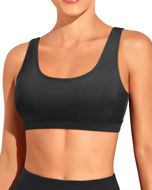 Tempt Me Scoop Neck Push-Up Bikini Top