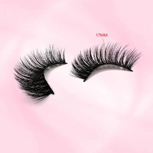 10-Pack Luxe 3D Faux Mink Eyelashes
