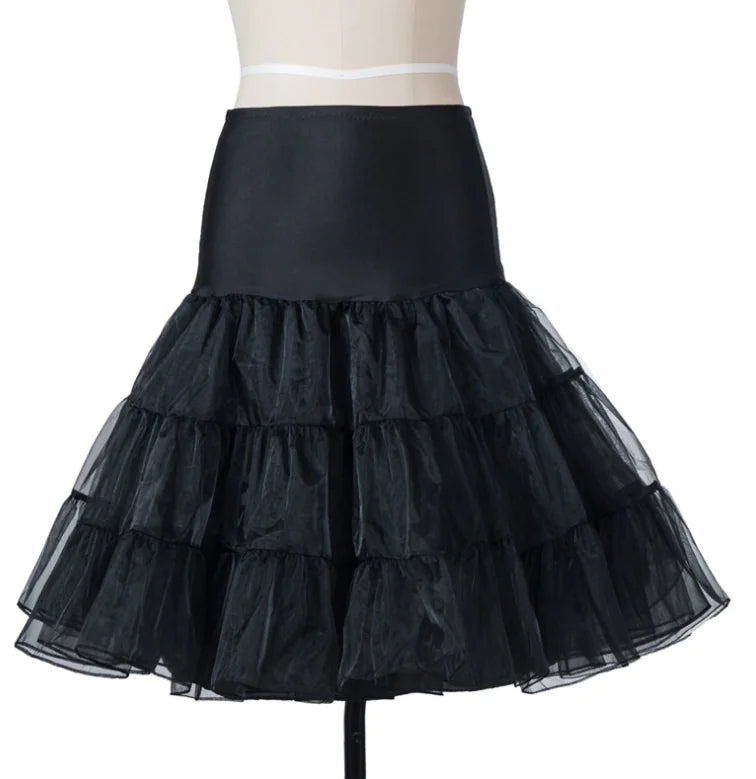 Chic Tulle Midi Skirt for Women