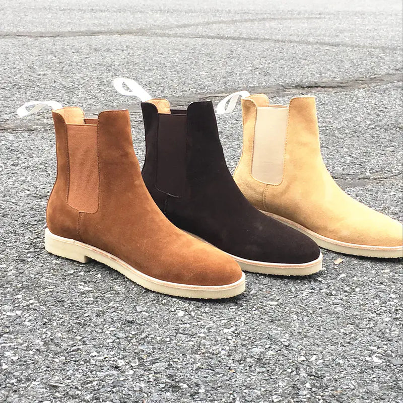 Luxurious Handcrafted Leather Men's Boots