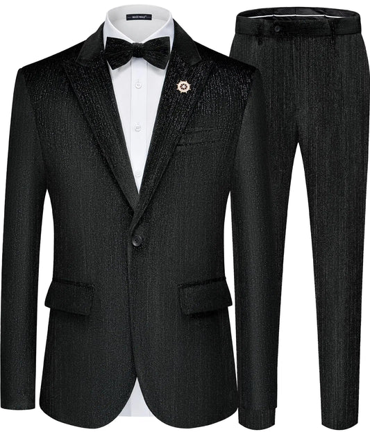 Velvet Elegance Men's Tuxedo Suit Set