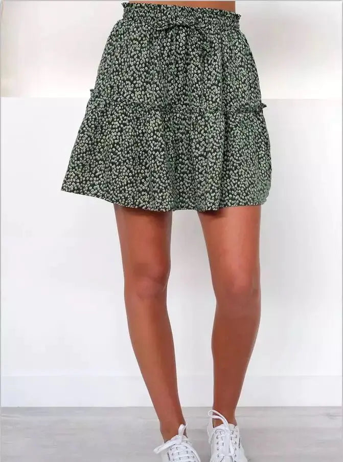 Summer Floral A-line Skirts