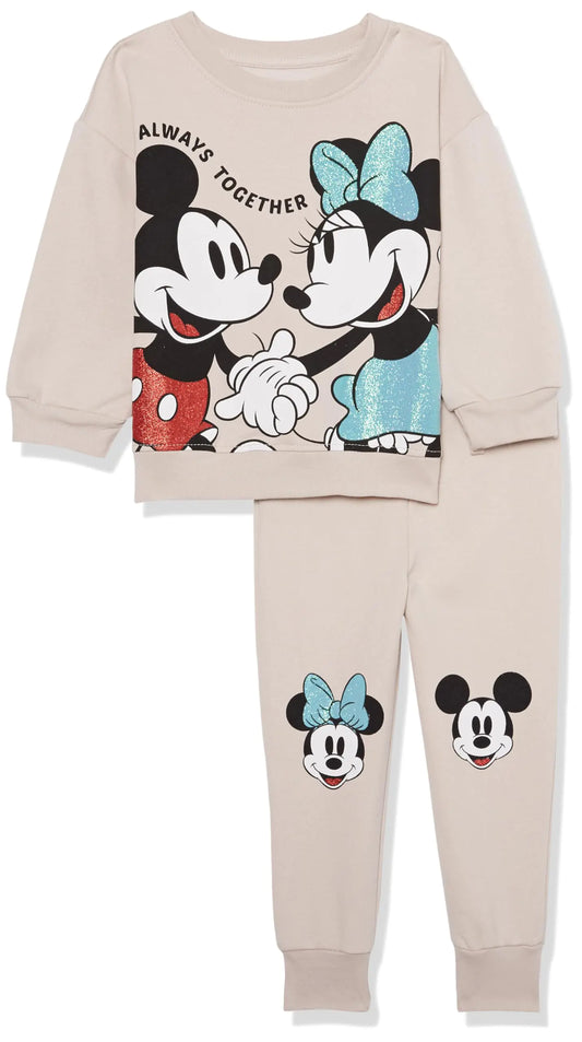 Mickey & Minnie Fleece Outfit Set