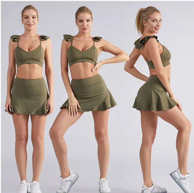 Yoga Flex Skirt Set
