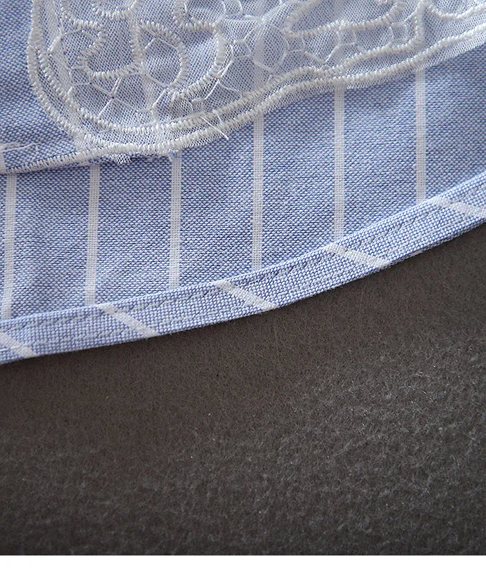 Elegant Embroidered Oversized Blouse
