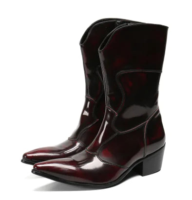 Chic British High Tops in Leather