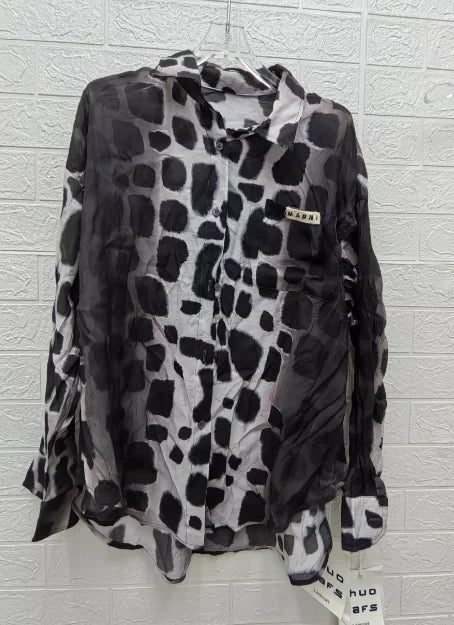 Women's Breezy Leopard Top