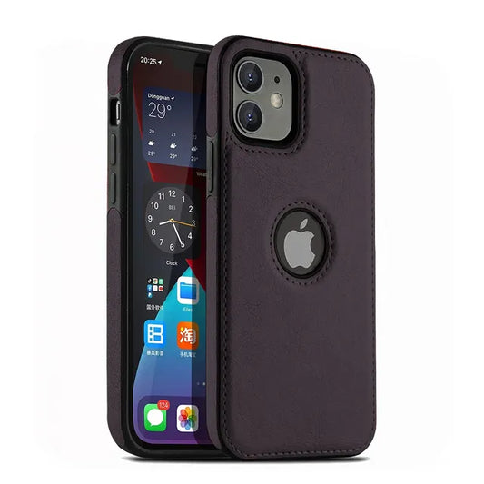 Sleek Pro Leather iPhone Case