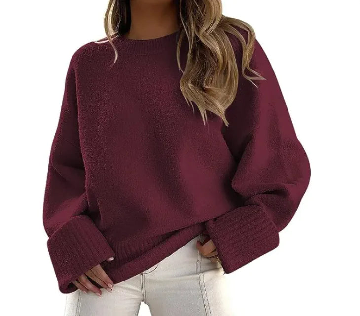 Ladies' Chic Plush Sweater