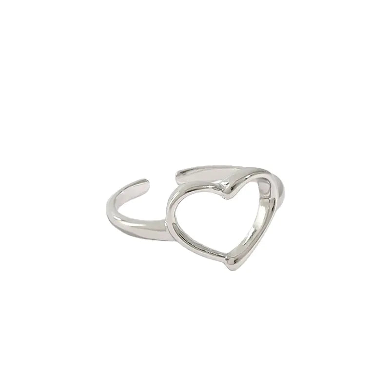 Minimalist Heart Elegance Rings