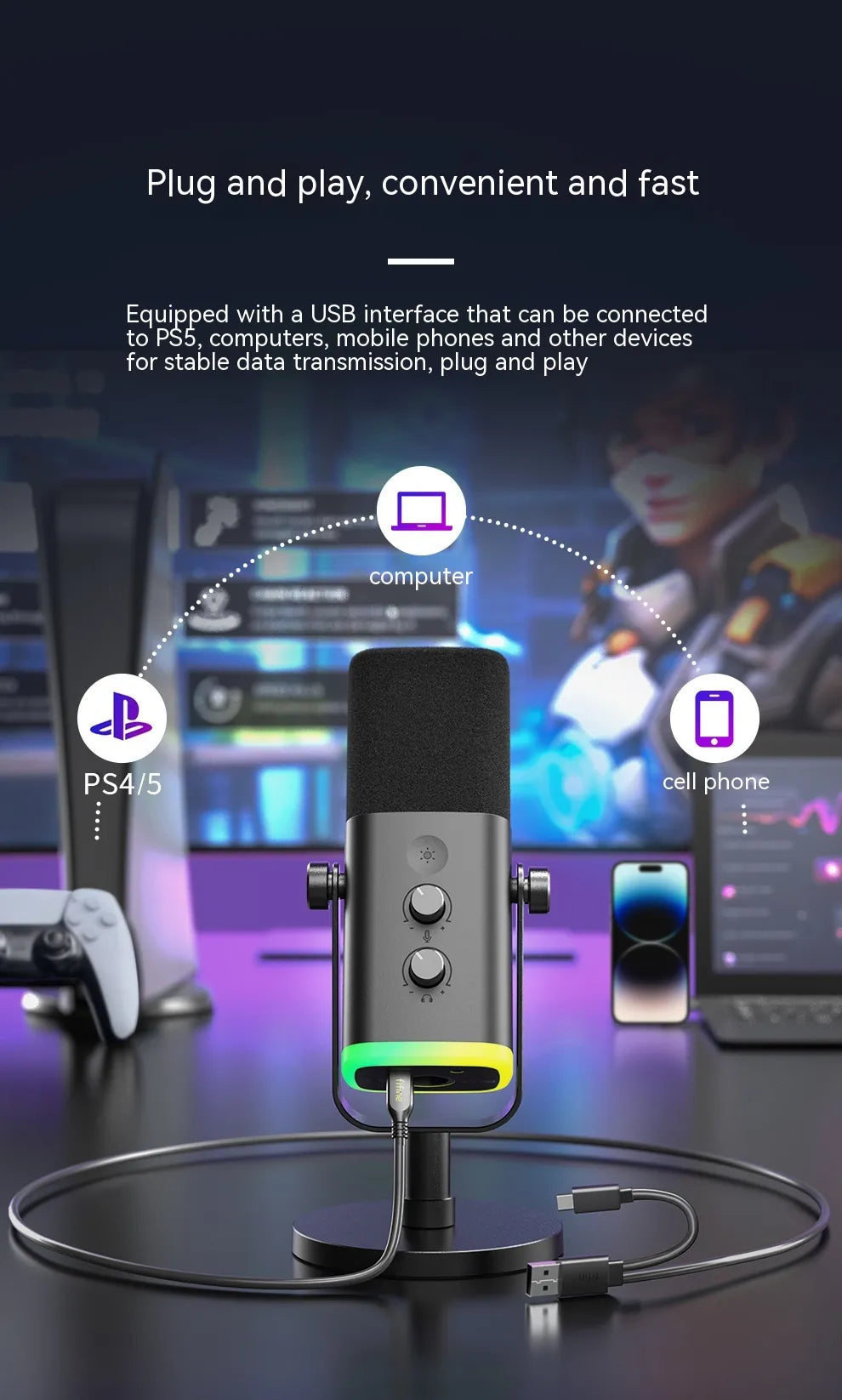 ClearVoice Noise-Canceling Microphone