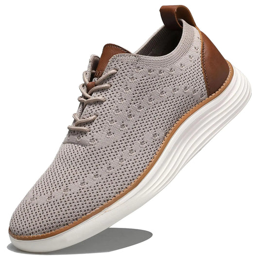 Men's Breathable Mesh Dress Sneakers