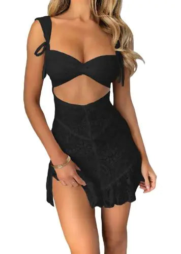 Chic Lace Bodice Playsuit