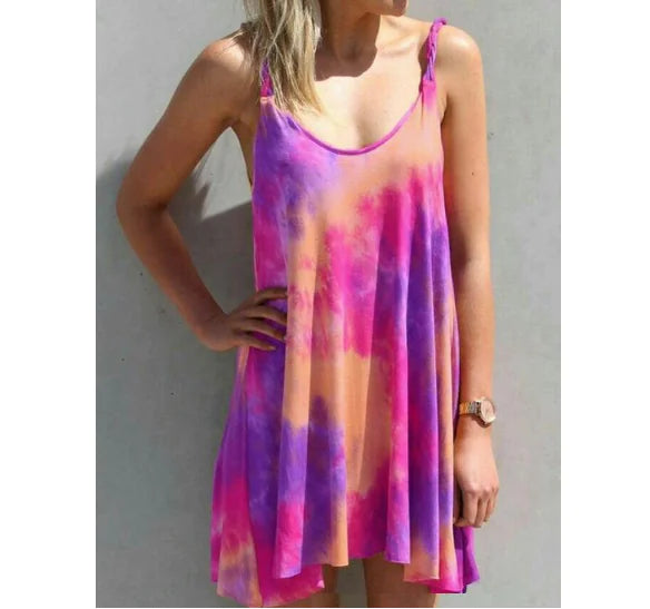 Chic Cotton Swing Camisole Dress