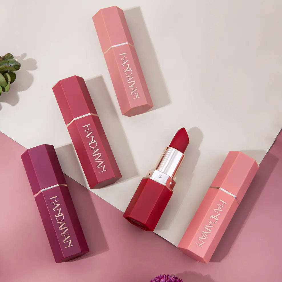 Six-Shade Velvet Matte Lipstick