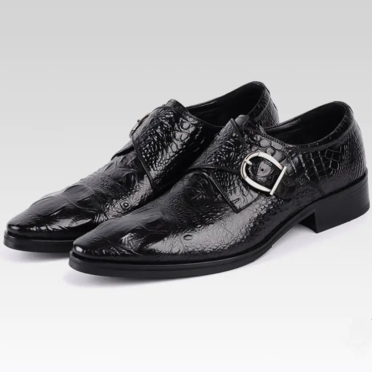 Men's Elegant Buckle Dress Shoes