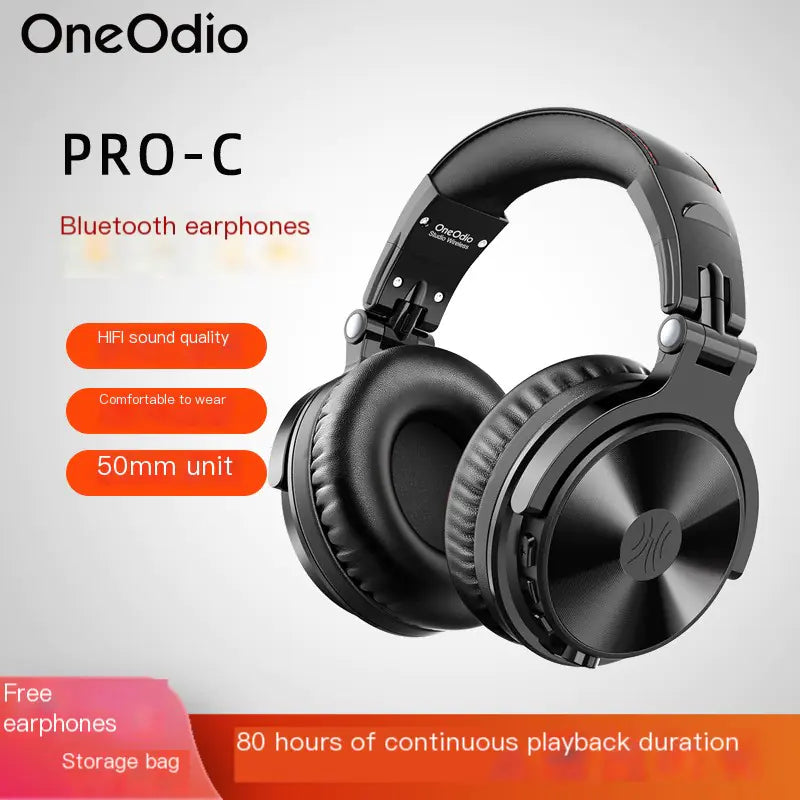 OneOdio Flex Bluetooth Headphones with Removable Cord