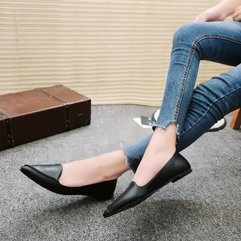 Elegant Pointed Comfort Flats