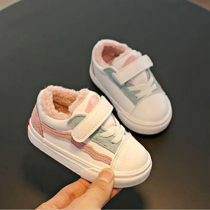 Kid's Comfy Cotton Trainers