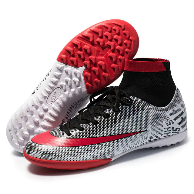 Men's Nylon Soccer Cleats - Outdoor Athletic Shoes