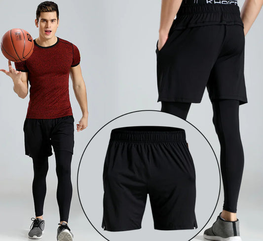 Athletic Pro Running Shorts - Fast Dry Comfort Fit