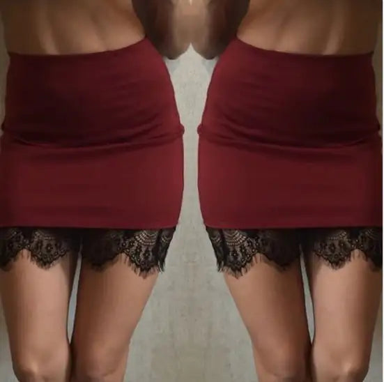 Lace Chic A-Line Skirt