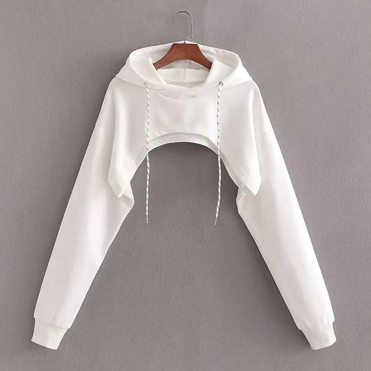 Chic Cropped Hoodie