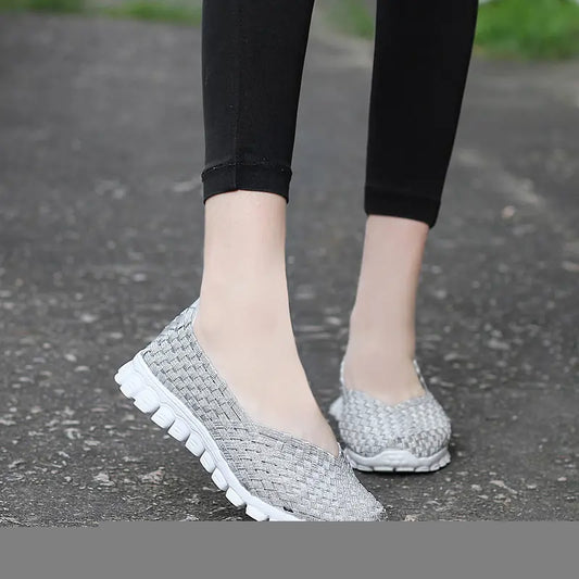 Chic Beijing Flat Slip-Ons