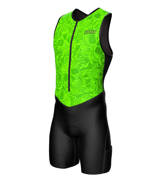 XtremeSkulls Men's Pro Triathlon Suit